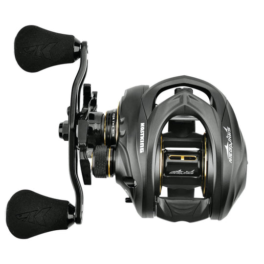 Carrete KastKing MegaJaws Elite de Baitcasting con Frenos AMB