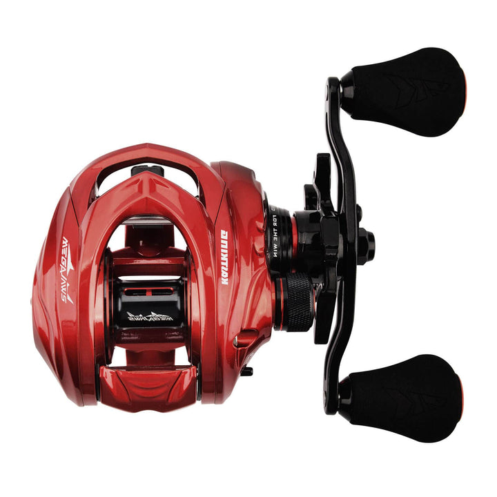 Carrete KastKing MegaJaws Elite de Baitcasting con Frenos AMB