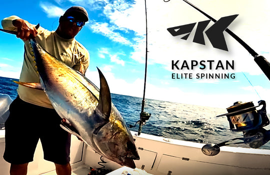 Carrete KastKing Kapstan Elite Spinning Gold y Emerald - Saltwater Ready