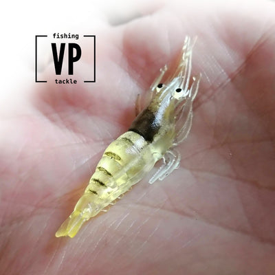 Señuelo Camarón Suave 4.5cm/1g - Sin Plomo ni Anzuelo - Pack de 5