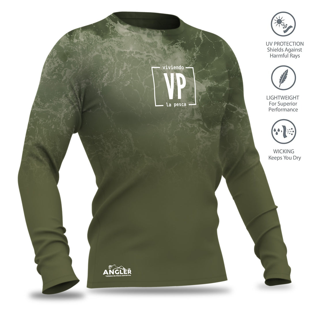 Camiseta Coastal Flagship con Protección UV, Secado Rápido, Respirable