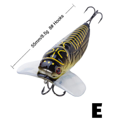 Señuelo Chicharra Cicada Superficial con Paleta de Splash - 5cm/8.5g