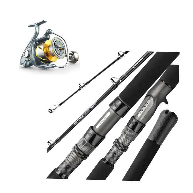 Combo de Spinning KastKing Kapstan Elite y Ecooda Monster Jigging