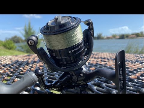 Carrete Daiwa Eliminator en Spinning - para Agua Fresca y Salada