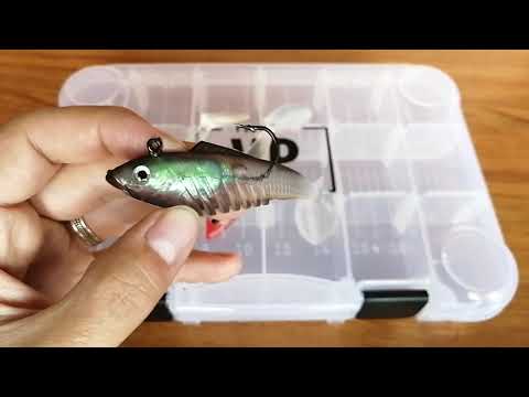 Señuelos De Pesca Minnow Shad Paddle Tail - 16 Piezas, PVC Suave, 5 Cm, Para Agua Dulce Y Salada