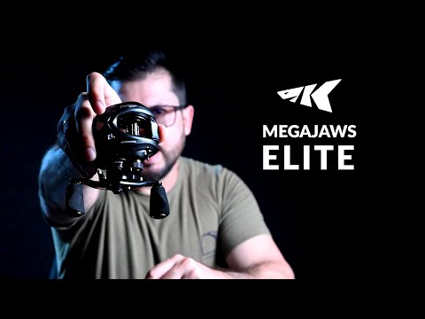 Carrete KastKing MegaJaws Elite de Baitcasting con Frenos AMB