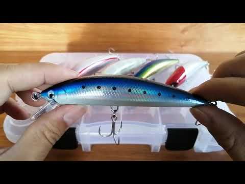 Señuelo VP Crossfire Minnow 12cm/39g Long Cast