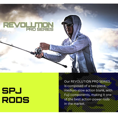 Caña JYG Revolution Pro Series en Spinning - Slow Jigging 6.3ft