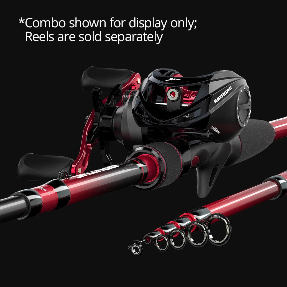 Caña KastKing Brutus Telescópica pies para Baitcasting –