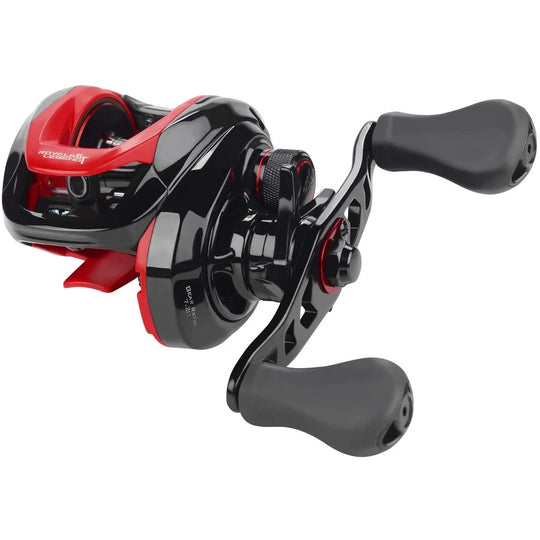 Carrete KastKing Royale Legend GT para Baitcasting - Rojo con Negro