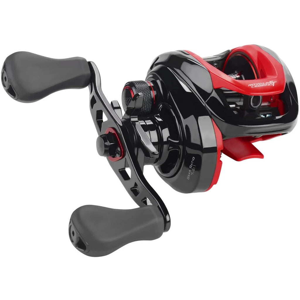 Carrete KastKing Royale Legend GT para Baitcasting - Rojo con Negro