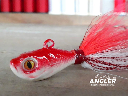 Señuelo Plumero MKN Bucktail Jig - Hecho en Costa Rica
