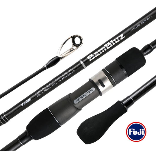 Caña de Pescar Bambluz para Jigging en Spinning - 3 Modelos