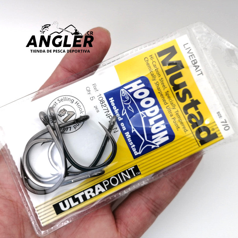 Anzuelo para Jigging/Livebait Mustad Hoodlum 4X-Strong