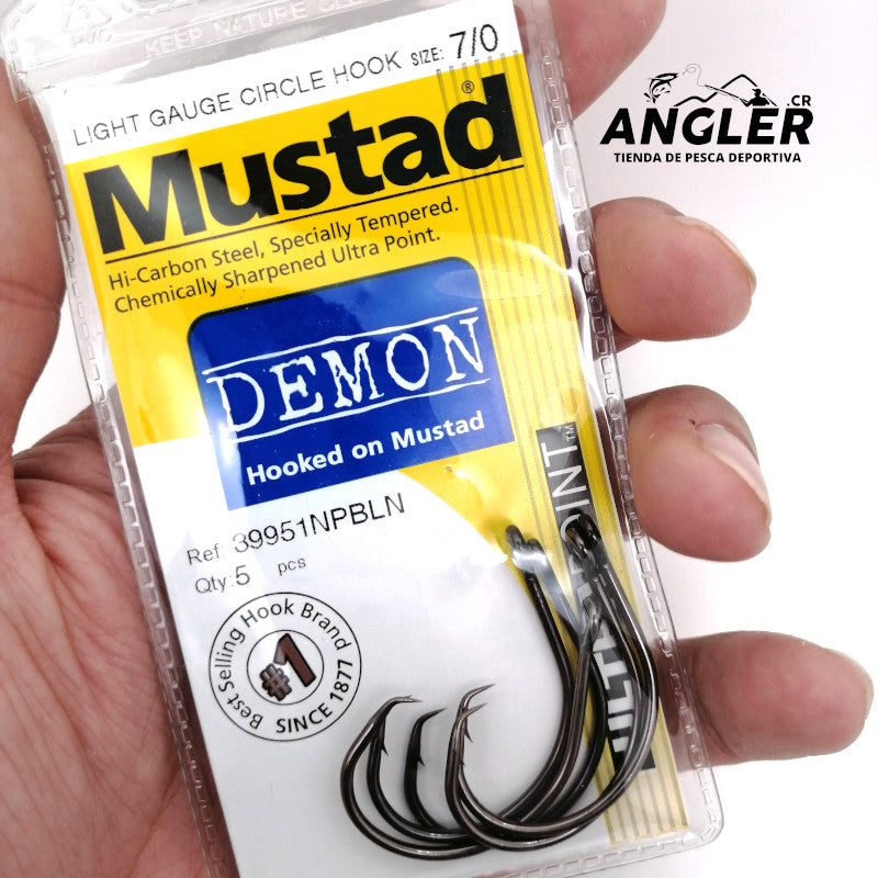 Anzuelo Circular para Carnada Mustad Demon UltraPoint