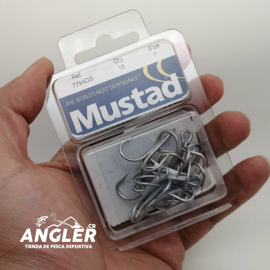 Anzuelo Triple Reforzado Mustad 3X Dura Steel - Saltwater Ready