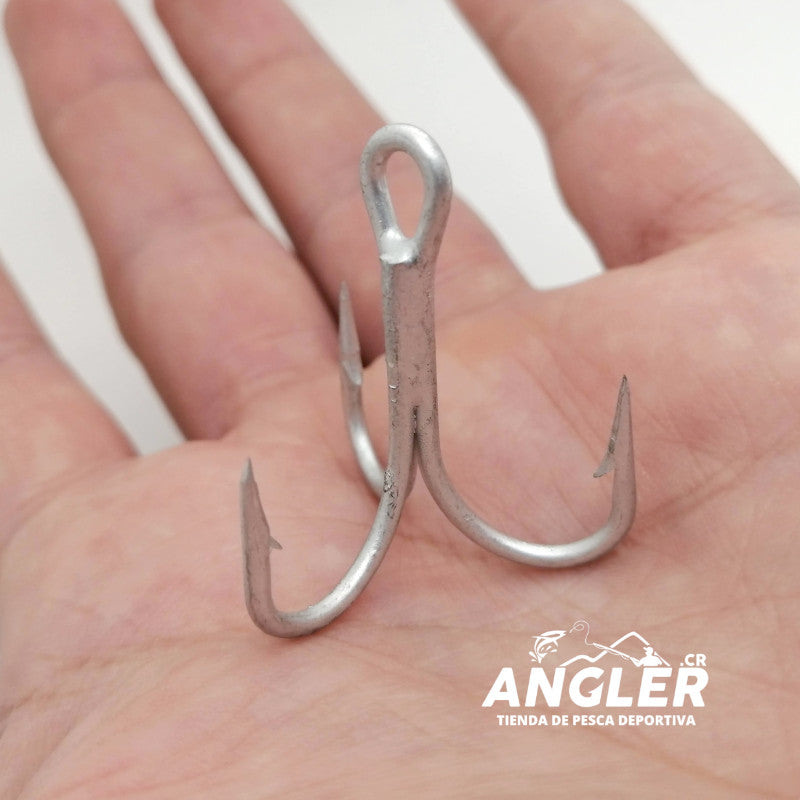 Anzuelo Triple Reforzado Mustad 3X Dura Steel - Saltwater Ready