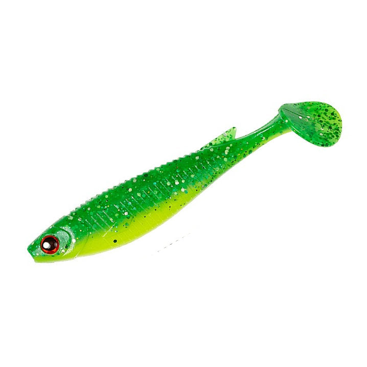 Señuelo Noeby Suave Minnow Shad Ojos Rojos - 10cm / 4 unidades