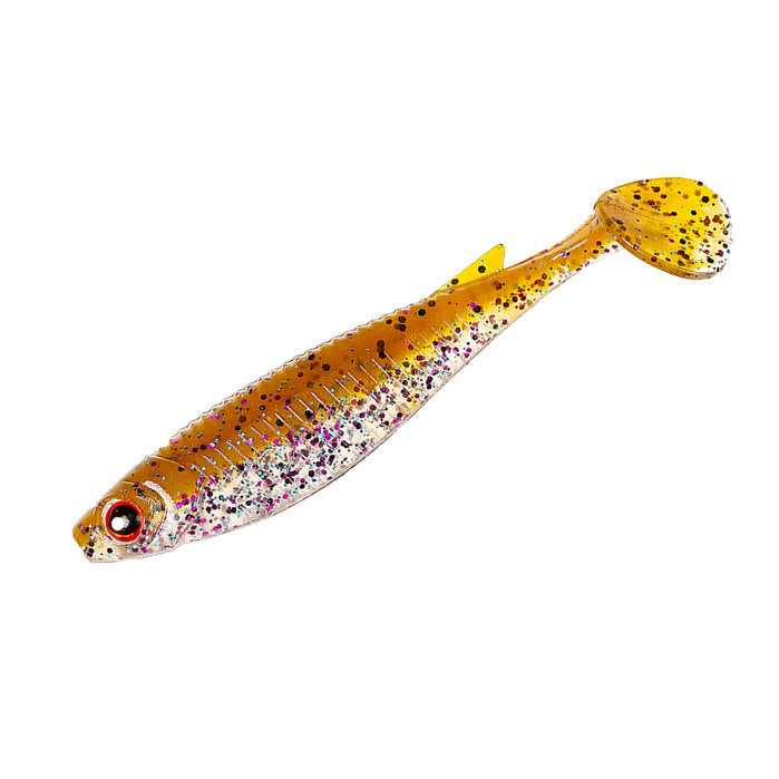 Señuelo Noeby Suave Minnow Shad Ojos Rojos - 10cm / 4 unidades