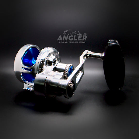 Carrete Gomexus SX450 para Jigging 6.3:1 Lever Drag 66LB T-Bar