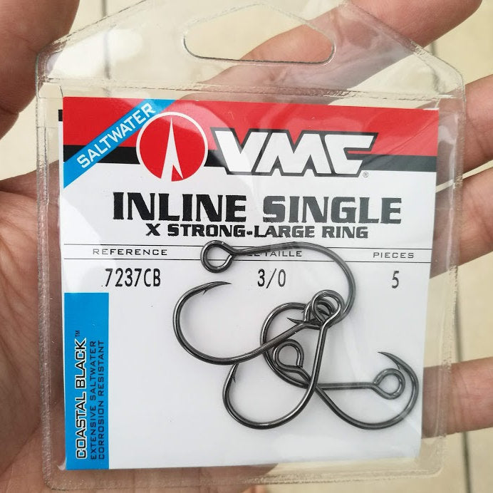 Anzuelo VMC 7237 Light Inline Single Hook - 2/0 - 3/0 –