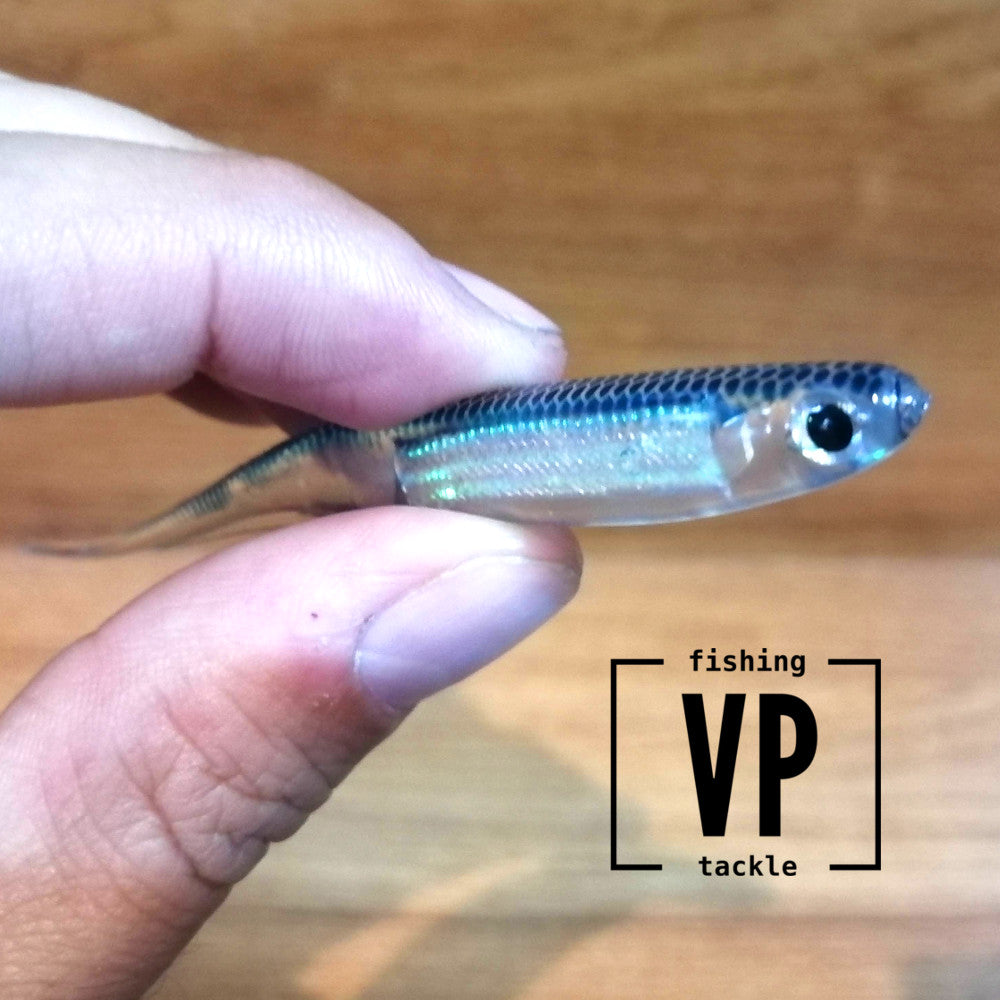 Señuelo Suave VP Baby Jerk Flush Tail 9cm - 5 unidades