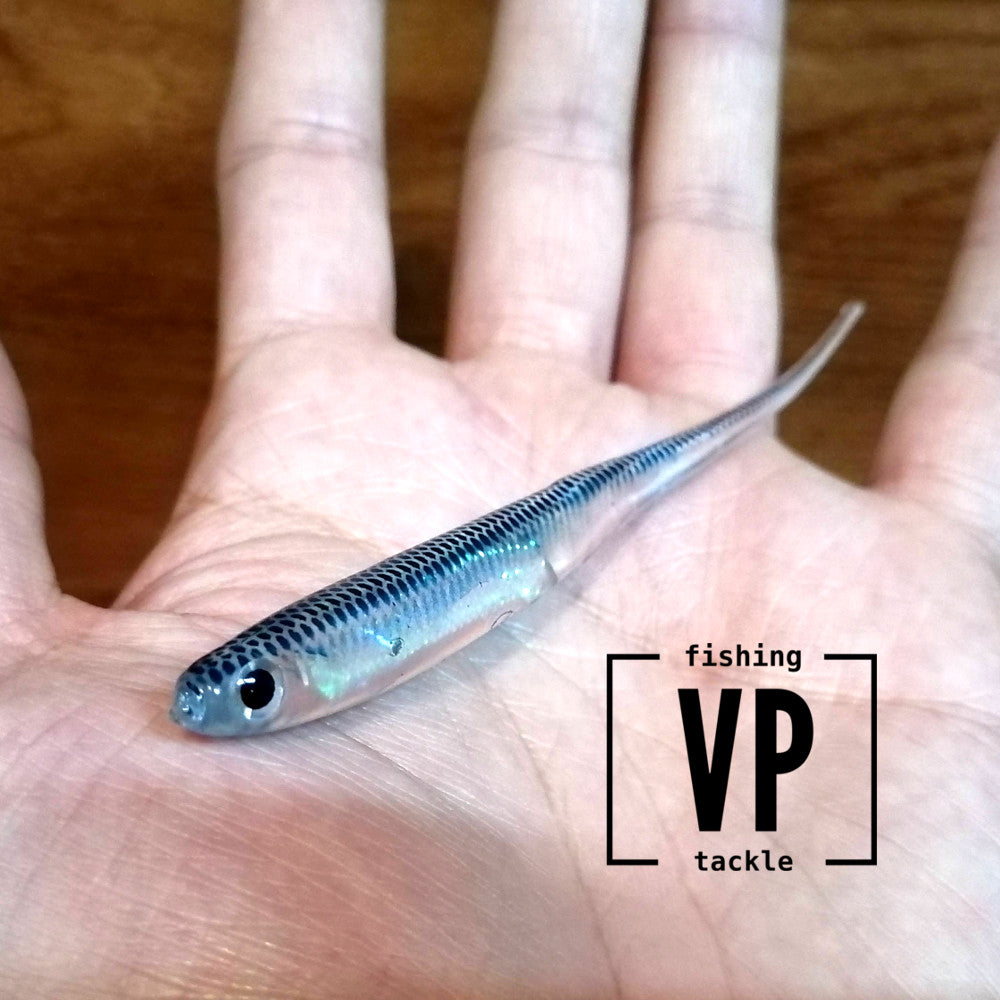 Señuelo Suave VP Baby Jerk Flush Tail 9cm - 5 unidades