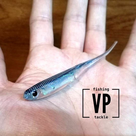 Señuelo Suave VP Baby Jerk Flush Tail 9cm - 5 unidades