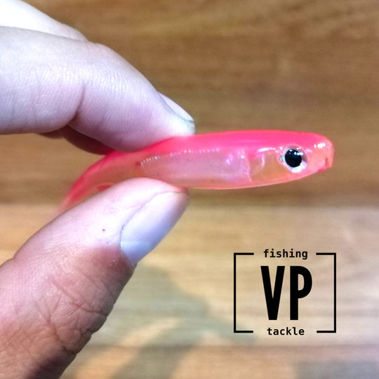 Señuelo Suave VP Baby Jerk Flush Tail 9cm - 5 unidades
