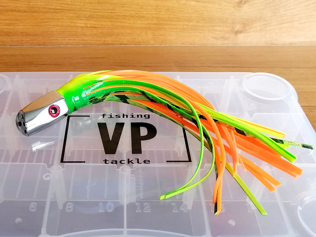 Señuelo de Trolling Bubble Booster 8'' - Armado con Leader y Anzuelo