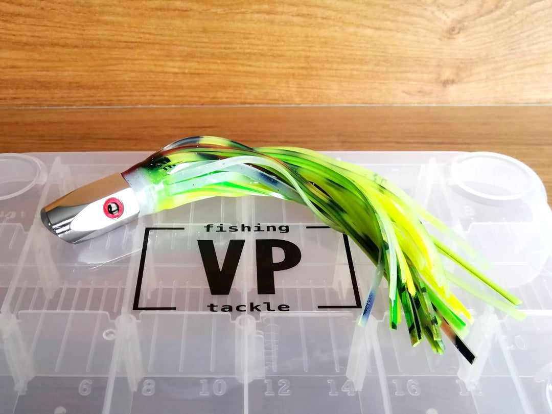 Señuelo de Trolling Bubble Booster 8'' - Armado con Leader y Anzuelo