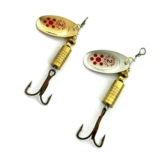 Señuelo Cucharilla VP Classic Duo Spinner #2 - Dorado y Plateado