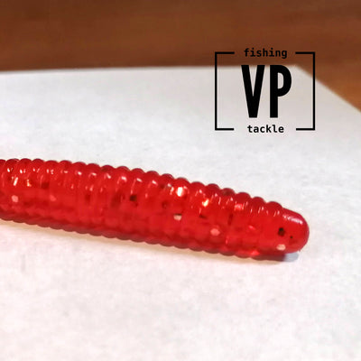 Señuelo Suave VP Curly Worm Tail de 10cm - Pack de 10 unidades