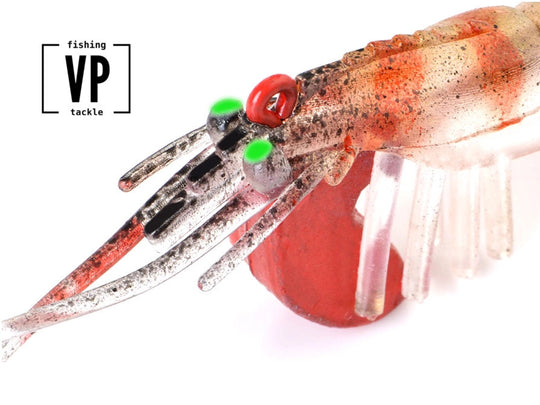 Señuelo Suave Camarón VP Intrepid Shrimp - Pack de 3