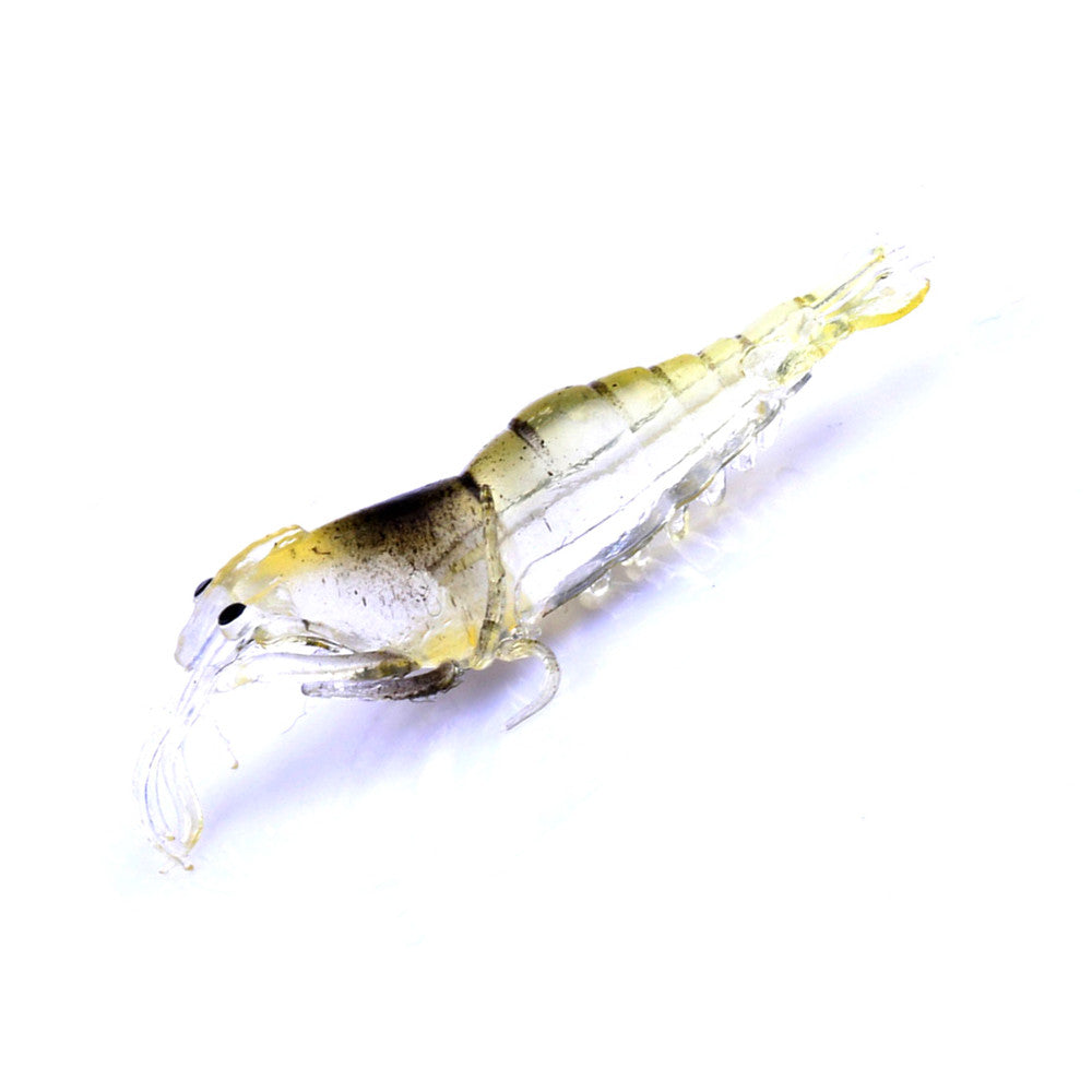 Señuelo Camarón Suave 4.5cm/1g - Sin Plomo ni Anzuelo - Pack de 5