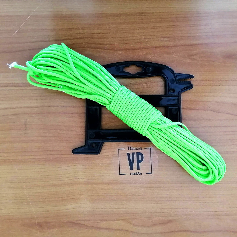 Soga o Cuerda Paracord 550LB de 30m de Longitud con Carrucha - 6 colores