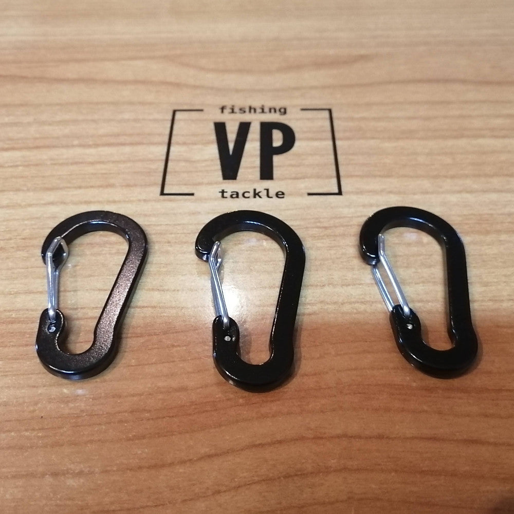 Mosquetón Quick Snap Carabiner Multipropósito - 3 unidades