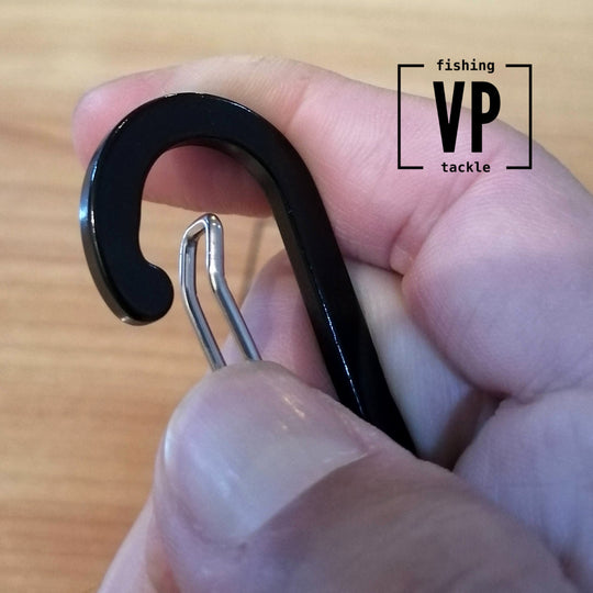 Mosquetón Quick Snap Carabiner Multipropósito - 3 unidades