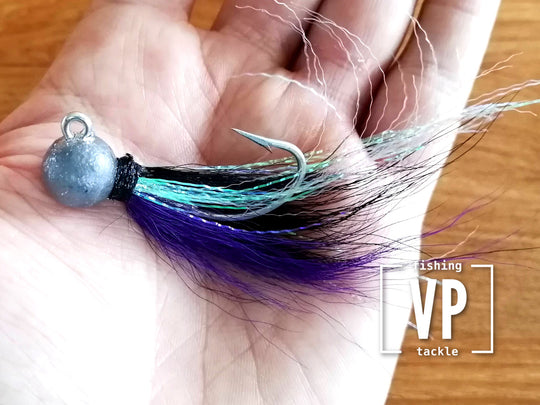 Señuelo Plumero VP Snooker Bucktail Jig de 1/2oz