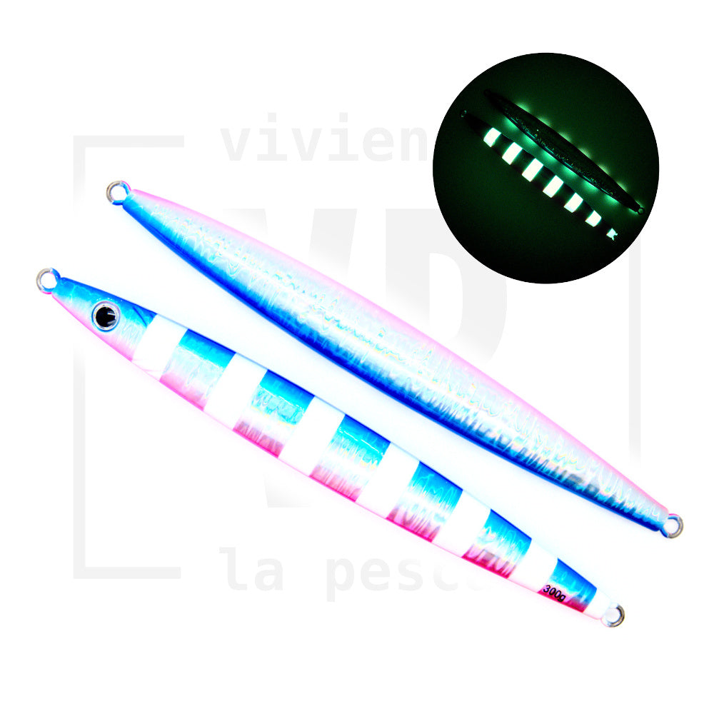 Señuelo VP Torpedo para Jigging 300g y 400g - Descenso y Profundidad